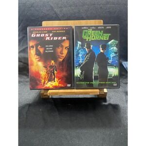 Ghost Rider & The Green Hornet DVD Bundle Nicolas Cage Seth Rogen Action Movies